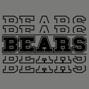 Bears - Women's Crop Fleece Crewneck Sweatshirt Design