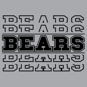 Bears - Unisex Sponge Fleece Drop Shoulder Crewneck Sweatshirt Design