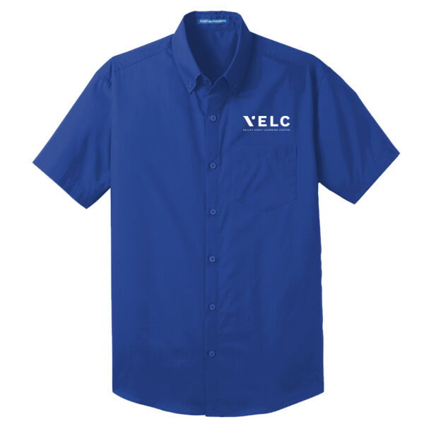 VELC - Short Sleeve Carefree Poplin Shirt Thumbnail