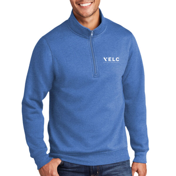 VELC - Core Fleece 1/4 Zip Pullover Sweatshirt Thumbnail