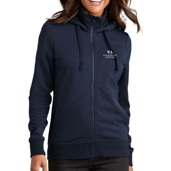 VLTC - Women's Smooth Fleece Hooded Jacket Thumbnail