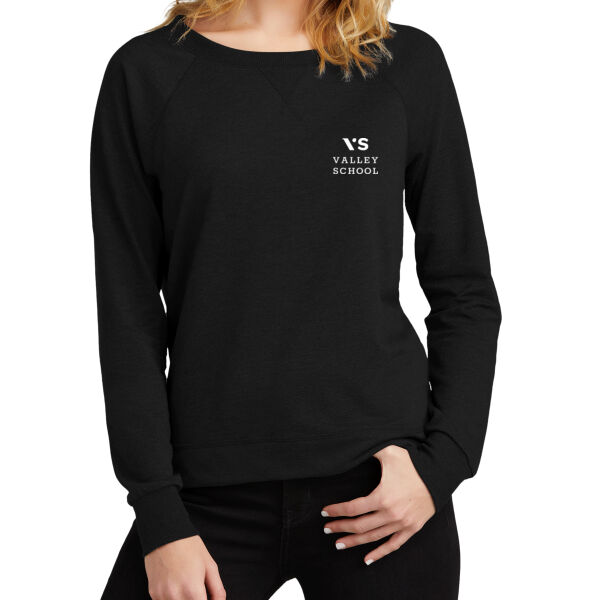 VS - Women's Featherweight French Terry Long Sleeve Crewneck Thumbnail
