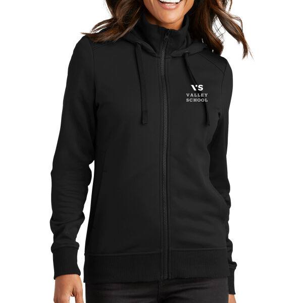 VS - Women's Smooth Fleece Hooded Jacket Thumbnail