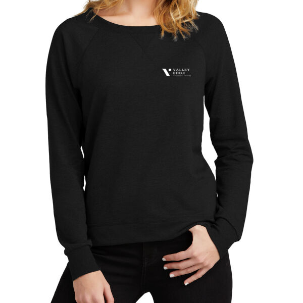 VEHSA - Women's Featherweight French Terry Long Sleeve Crewneck Thumbnail