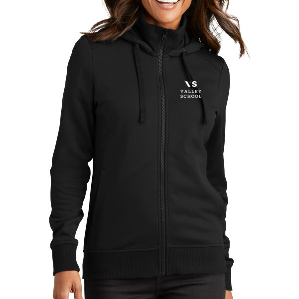 VS - Women's Smooth Fleece Hooded Jacket Thumbnail