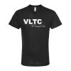 Unisex Poly-Rich V-Neck T-Shirt Thumbnail