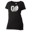 Women's Poly-Rich Scoop Neck T-Shirt Thumbnail