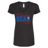 Women's Poly-Rich V-Neck T-Shirt Thumbnail